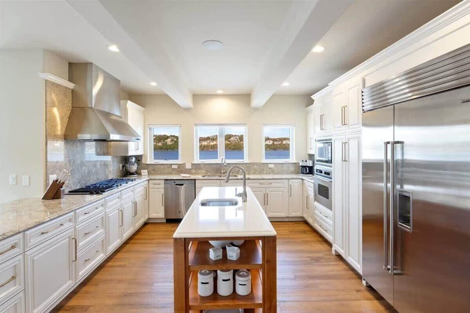 House, Multiple Beds, Pool Access, Pool View (808 Las Campanas) | Private kitchen