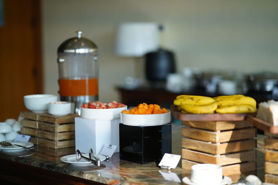Daily buffet breakfast for a fee