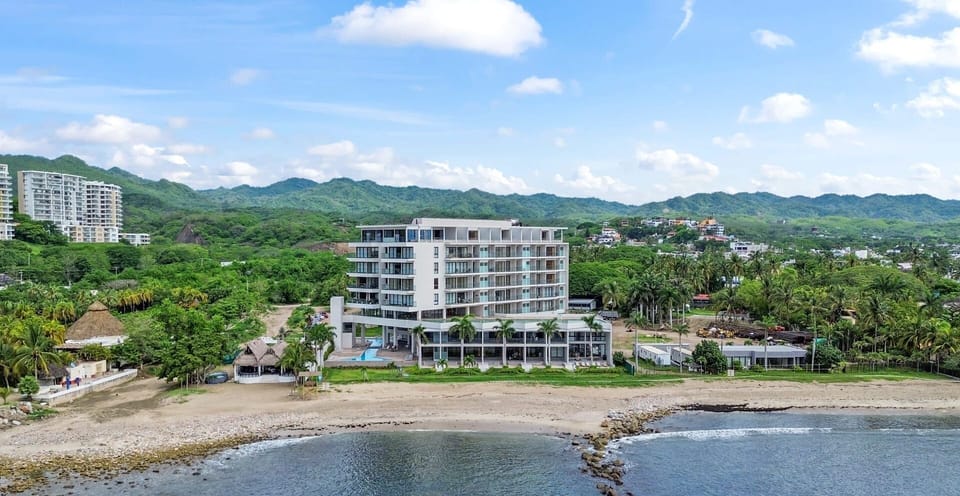 Aerial view - Zantamar Beachfront Condos