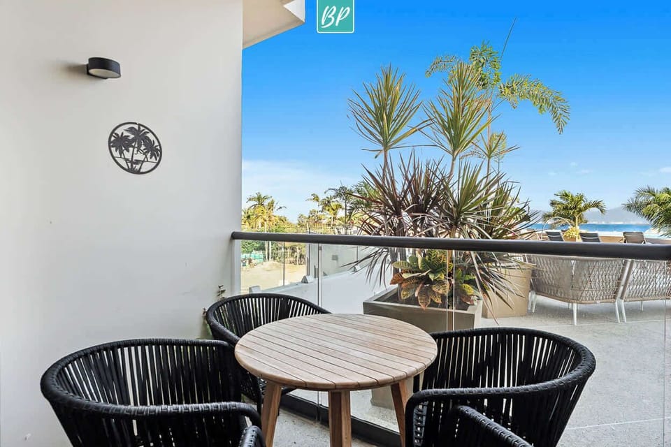Private Balcony with Pool View (No Direct Pool Access)