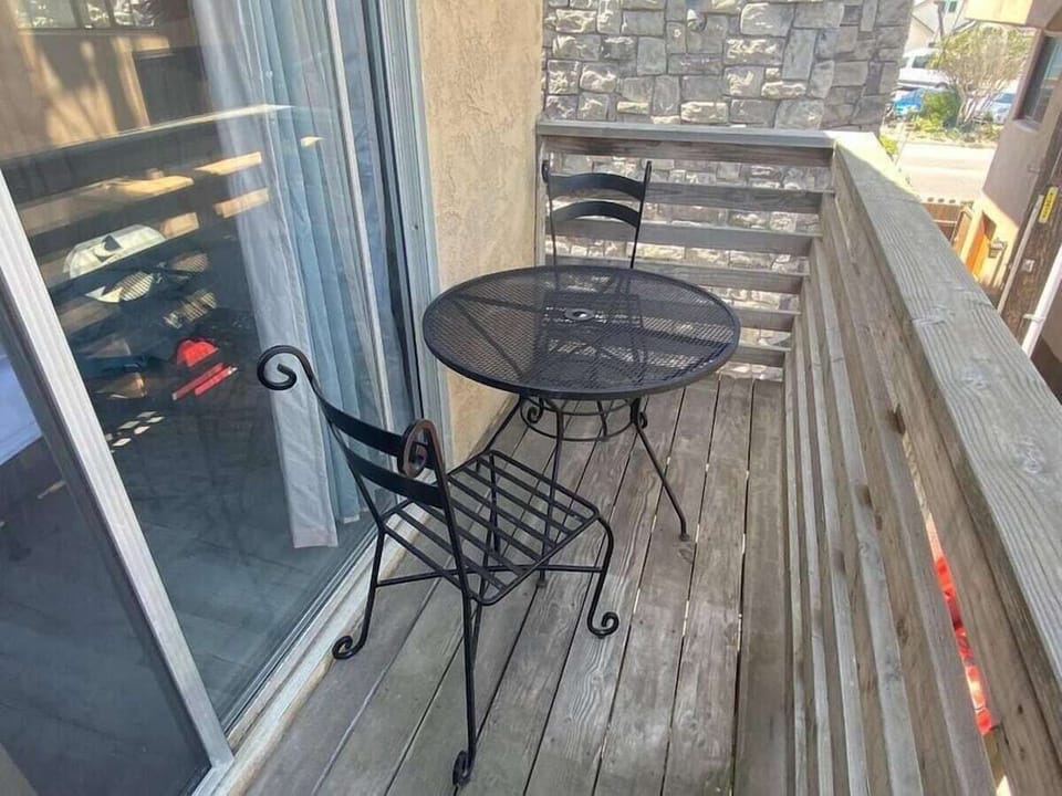 Private Balcony with seating to enjoy the coastal air