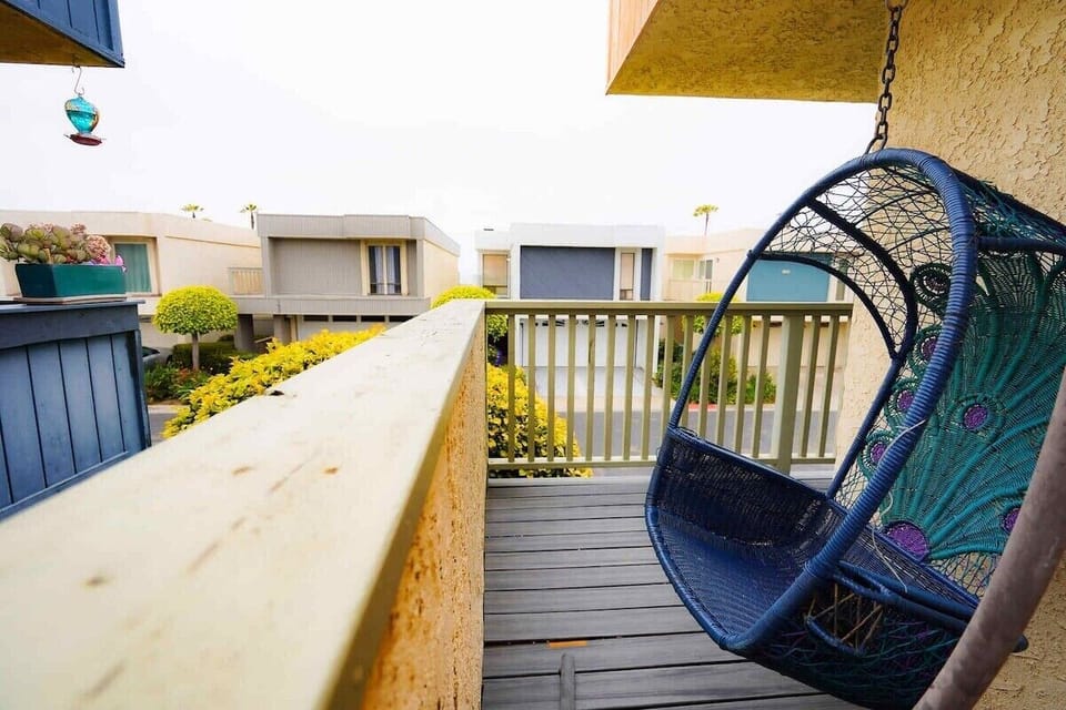 Private balcony—perfect for morning coffee or evening air