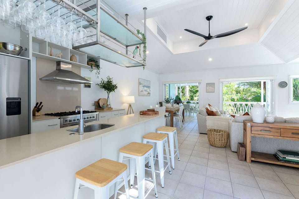 Spacious gourmet kitchen perfect for family gatherings and holiday entertaining