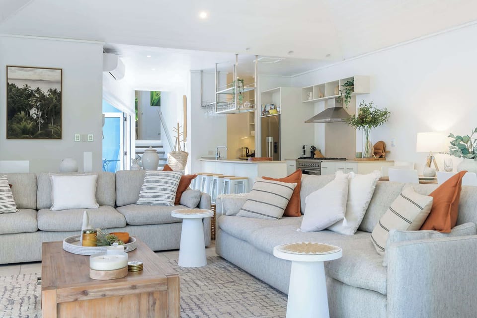 Tropical open-plan living designed for effortless relaxation