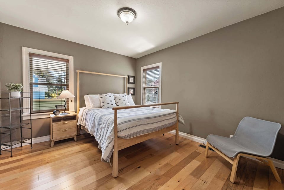 Wake up to soft natural light and a peaceful, cozy bedroom that feels like your own private retreat.