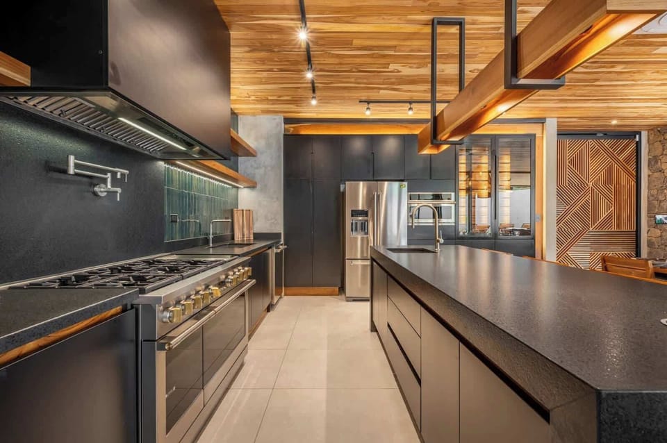 A kitchen made for big dinners and even bigger memories.