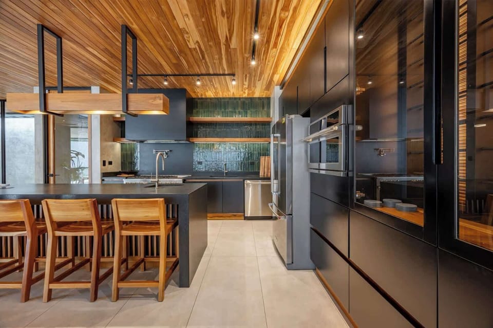A kitchen with main-character energy.
