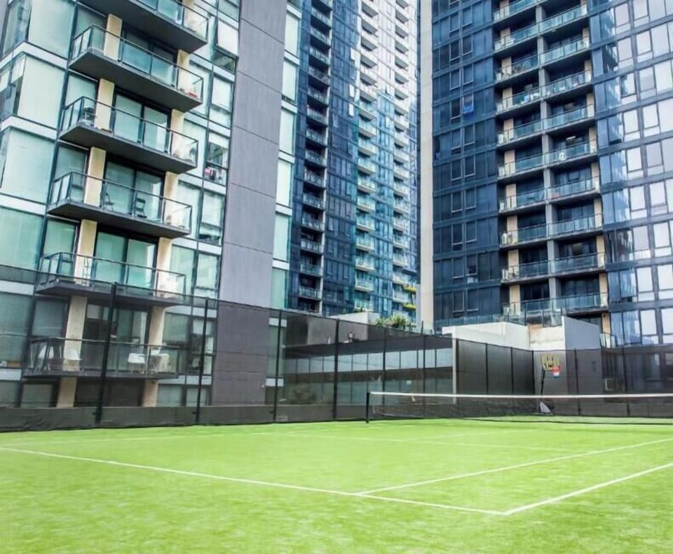Deluxe Apartment, Balcony, City View | Sport court