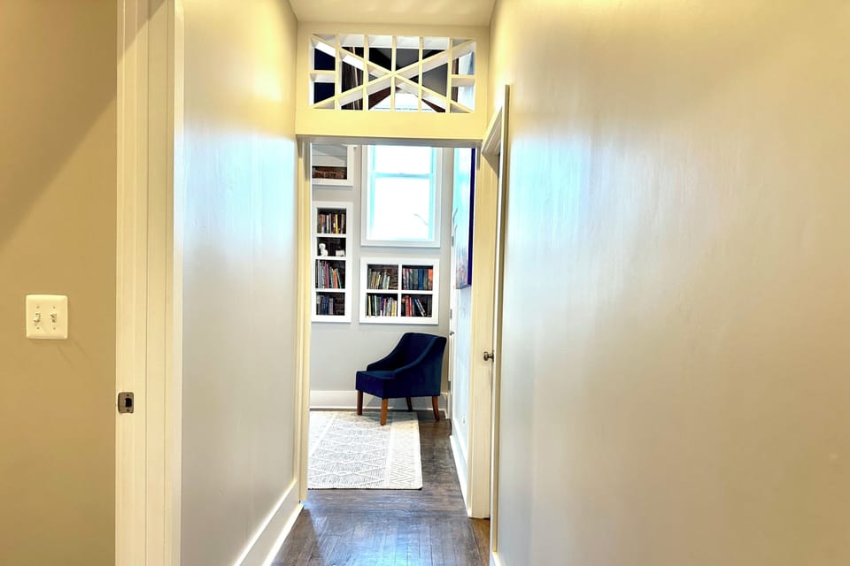 Hallway to Library