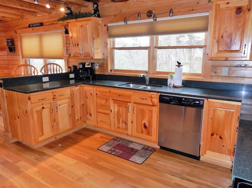 Kitchen fully stocked