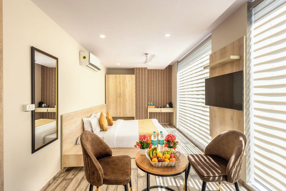 Comfort Double or Twin Room, City View | Desk, laptop workspace, free WiFi