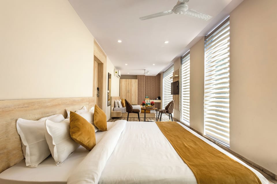 Comfort Double or Twin Room, City View | Desk, laptop workspace, free WiFi