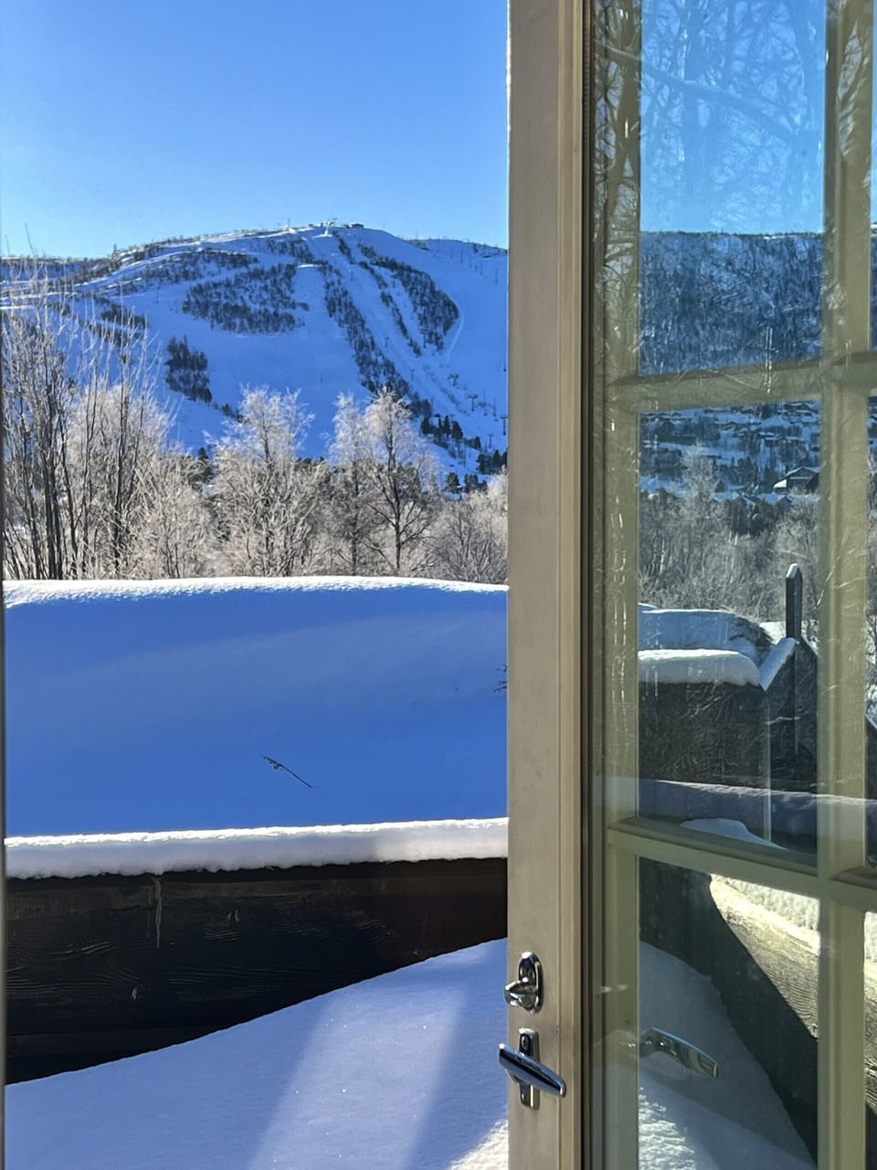 View from living room