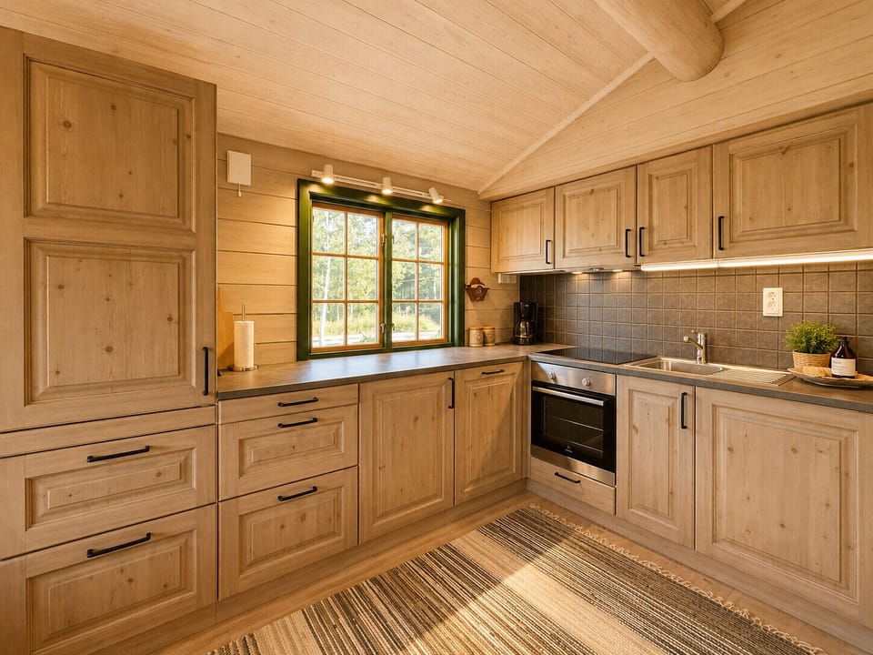 Modern well equiped kitchen
