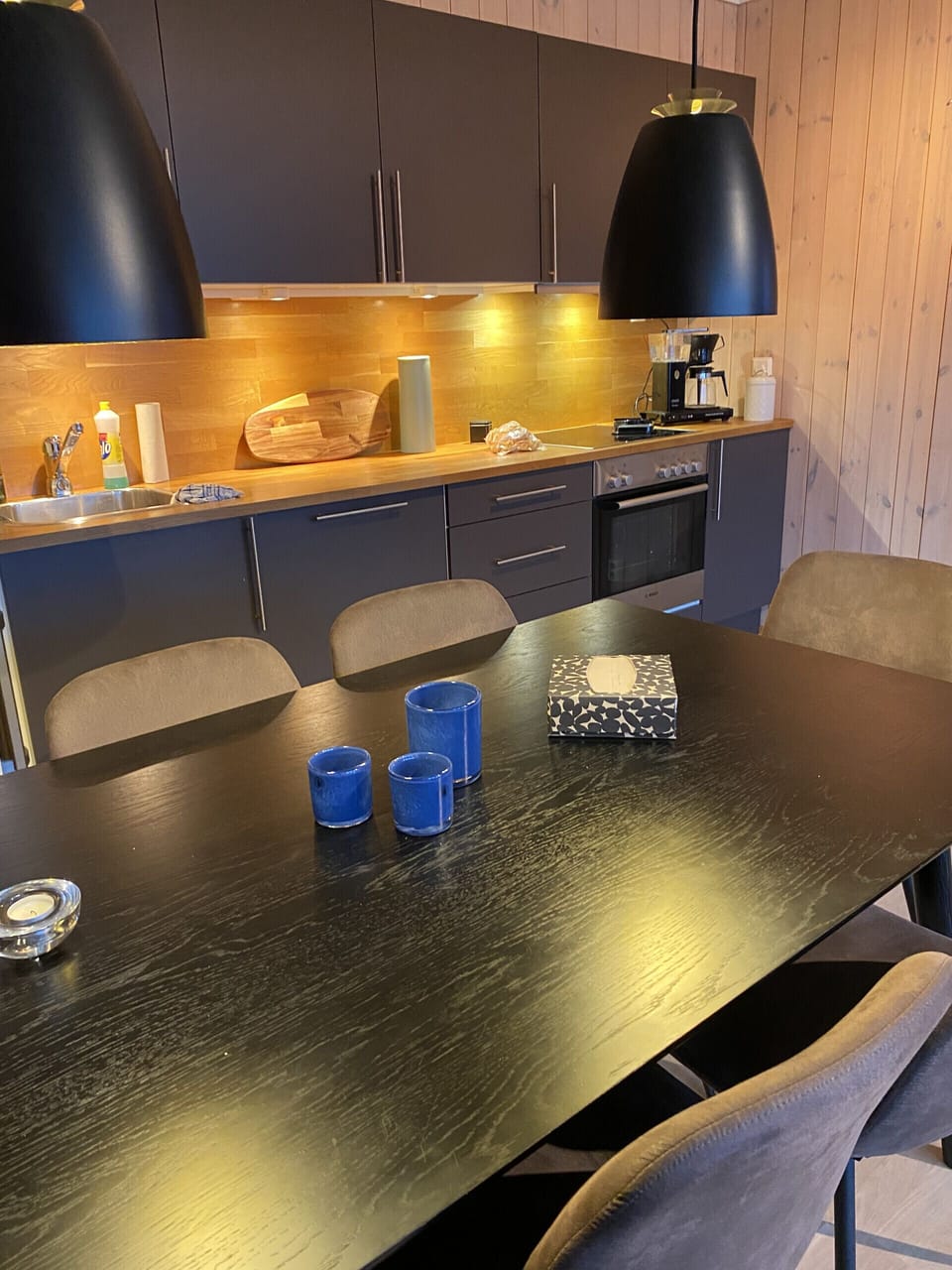 Kitchen with dining area