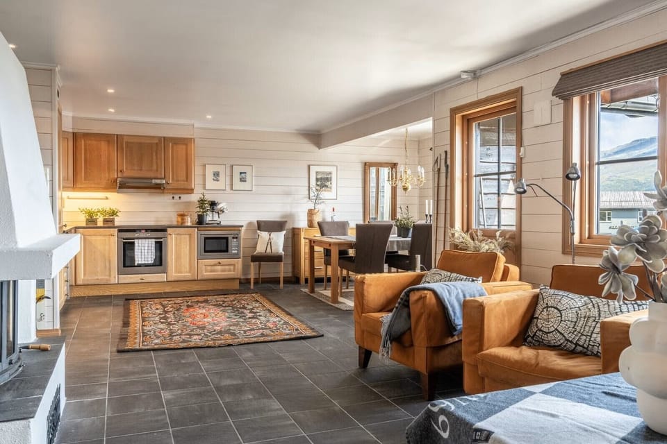 Open kitchen living room area