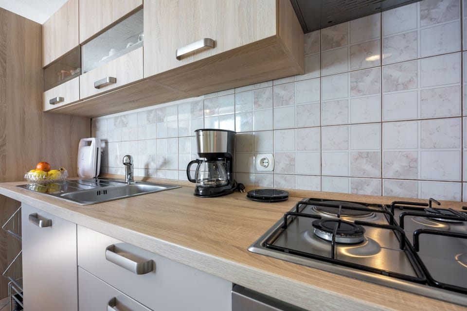 Family Apartment, 1 Bedroom, Terrace (Apartment Lea Puče) | Private kitchen
