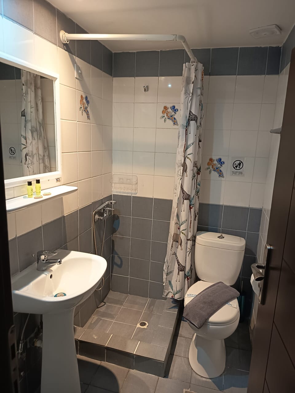 Basic Single Room, Garden View | Bathroom | Shower, free toiletries, hair dryer, towels