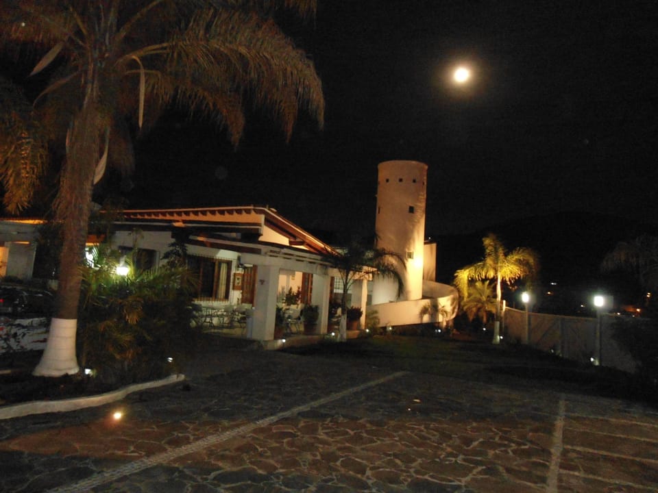 Front of property - evening/night