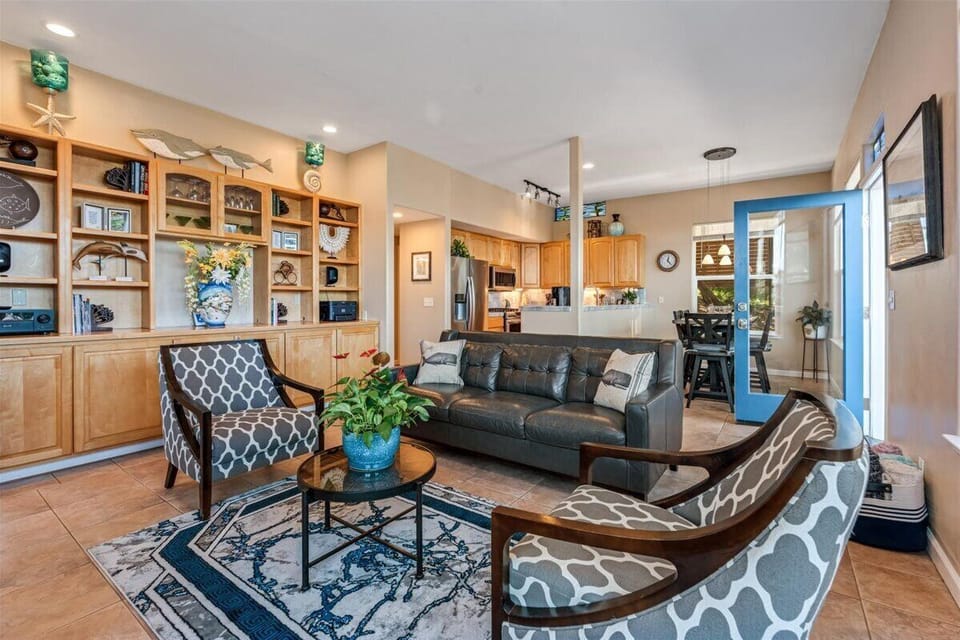 Living Room, Dining Area and Kitchen