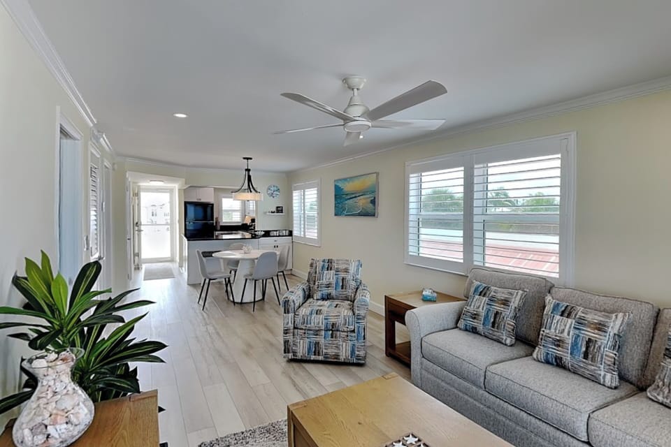 Living Room - Entertainment Area + Sleeper Sofa