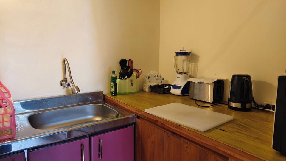 Villa, 2 Bedrooms | Private kitchen | Fridge, microwave, stovetop, toaster