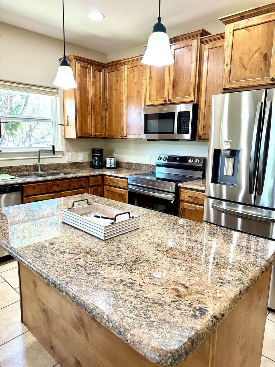 Fully equipped kitchen