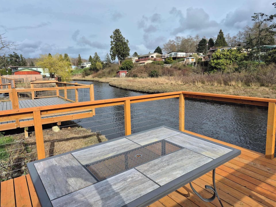 Deck over the creek