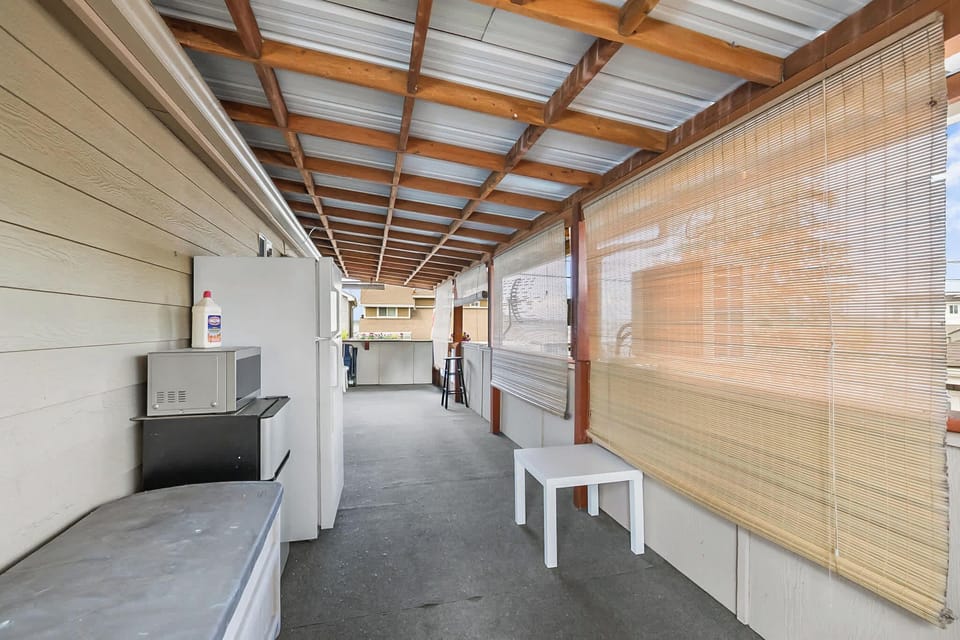 Your private covered deck on the 2nd floor.