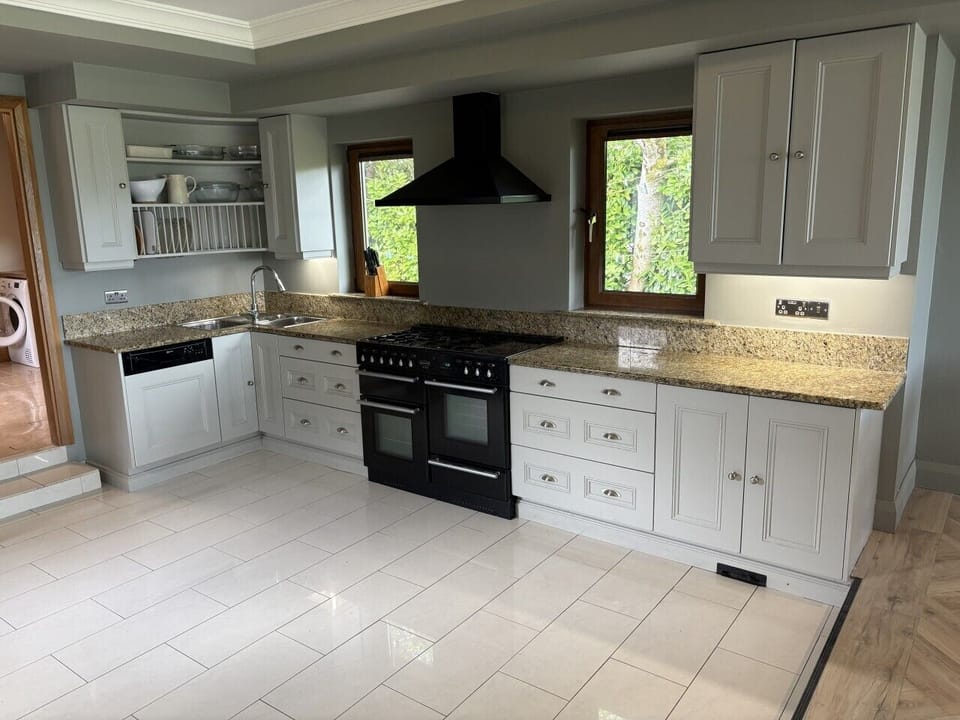 Kitchen Stove and Sink