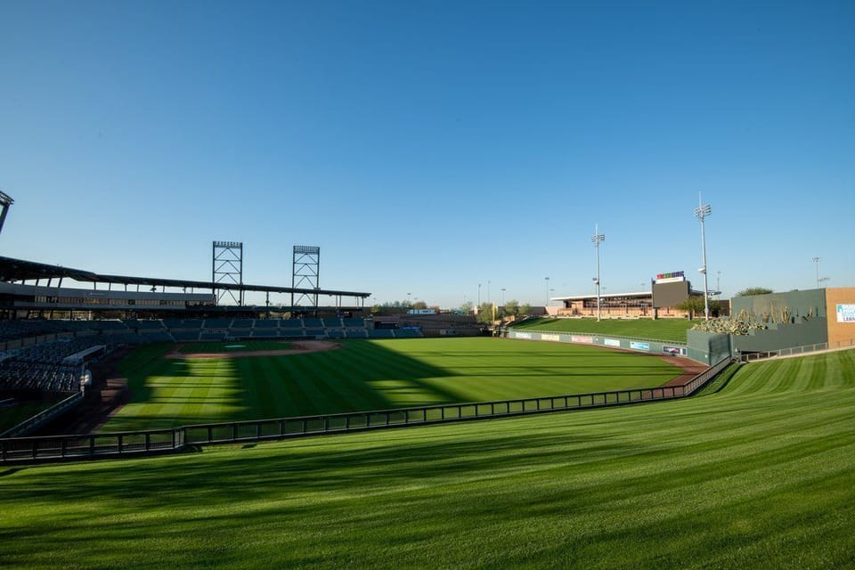 Salt River Fields at Talking Stick — a professional baseball venue a short drive away