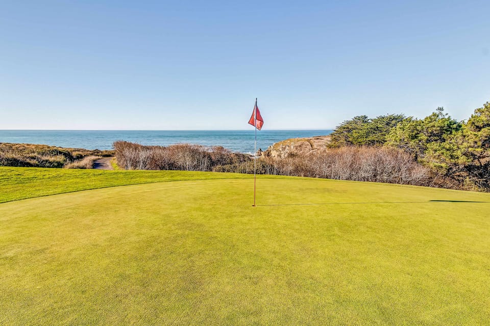 Enjoy a leisurely day on the green, surrounded by picturesque landscapes that enhance your golf experience.