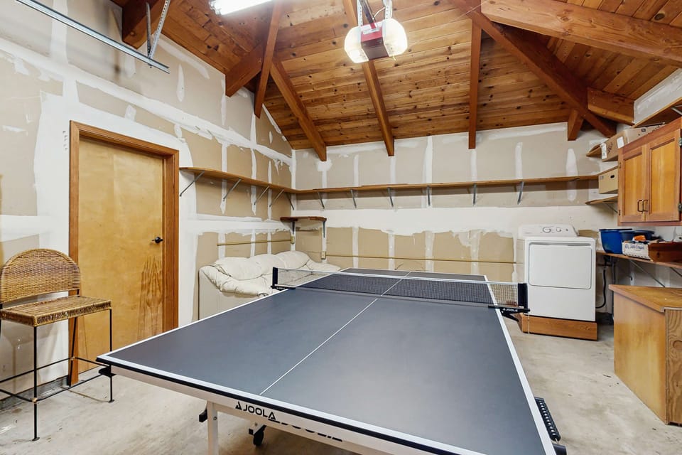 Challenge your friends to a game in this versatile space, perfect for sports enthusiasts looking to enjoy some friendly competition.