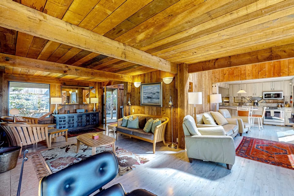 With its open layout, this living area seamlessly blends comfort and style, making it ideal for entertaining or simply enjoying quiet moments.