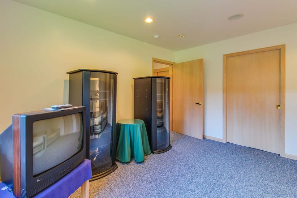 This versatile space offers additional room for relaxation or play, making it an ideal spot for family fun or quiet moments.