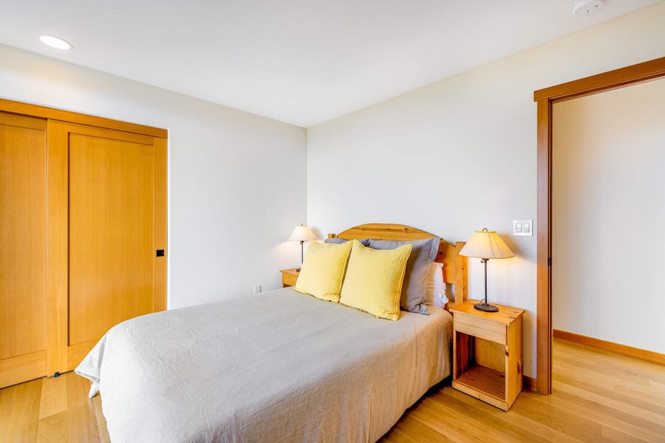 Embrace tranquility in this cozy master bedroom, where soft hues and gentle lighting create the perfect sanctuary for restful nights.
