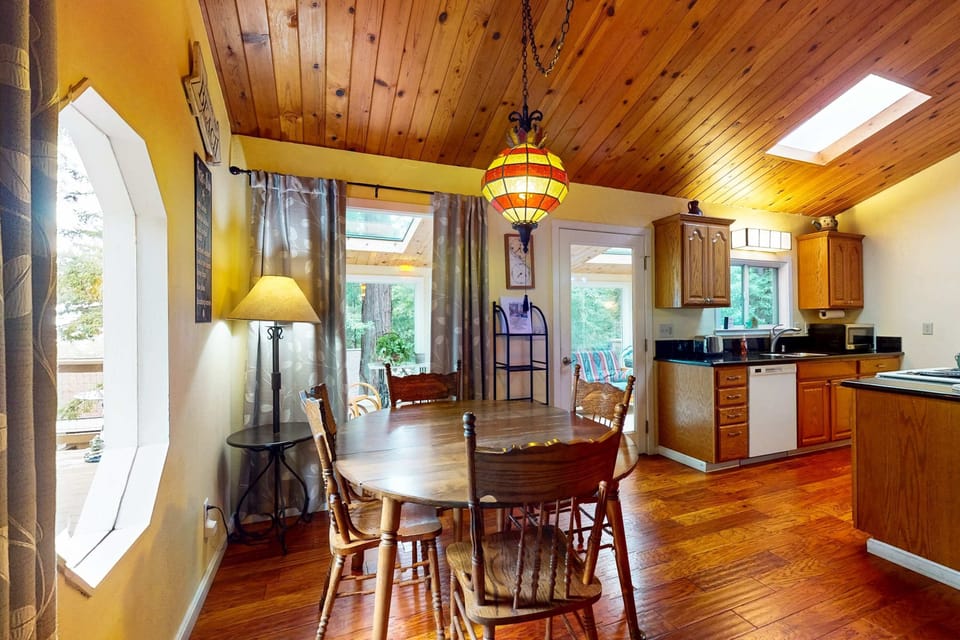 Enjoy meals with family and friends in this charming dining space, where every meal feels like a special occasion.