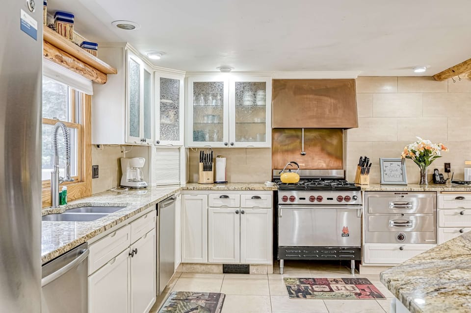 Find your essentials across granite counters and stainless appliances