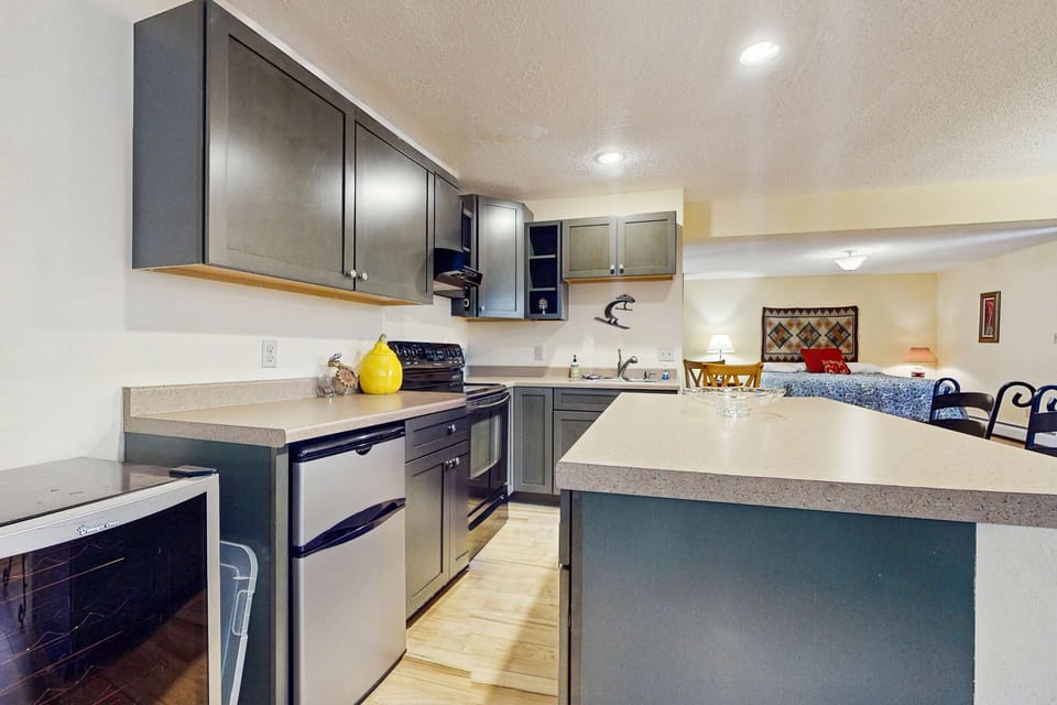 Keep meals simple with a second kitchen for multi-family stays