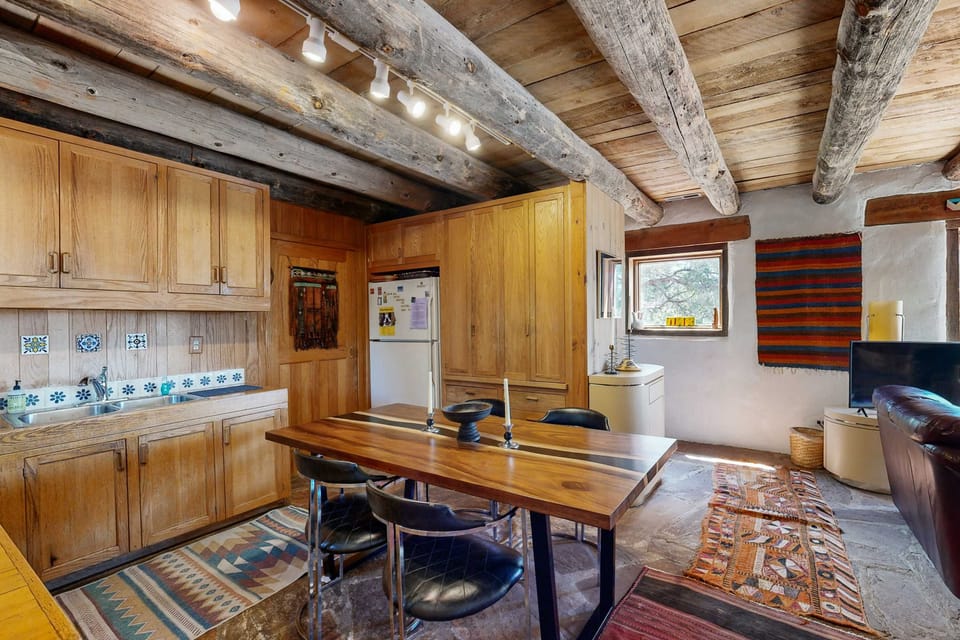 Dine beneath the warm glow of Southwestern style