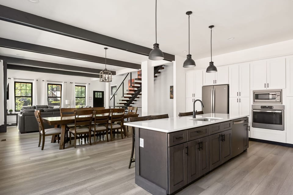 Open Concept Living Space 