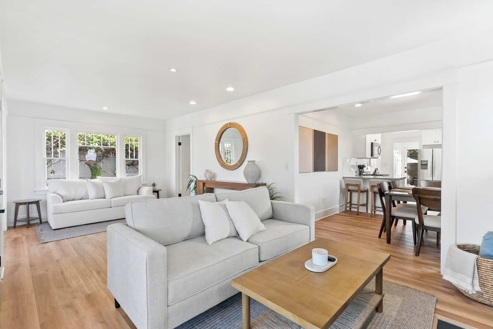 Light-filled living room