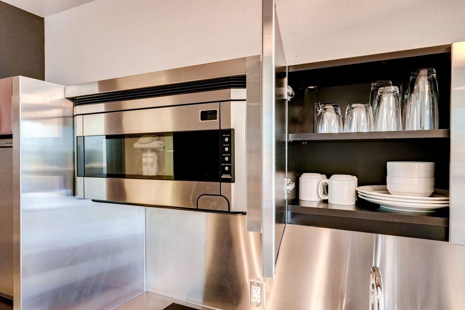 Stocked Kitchenette