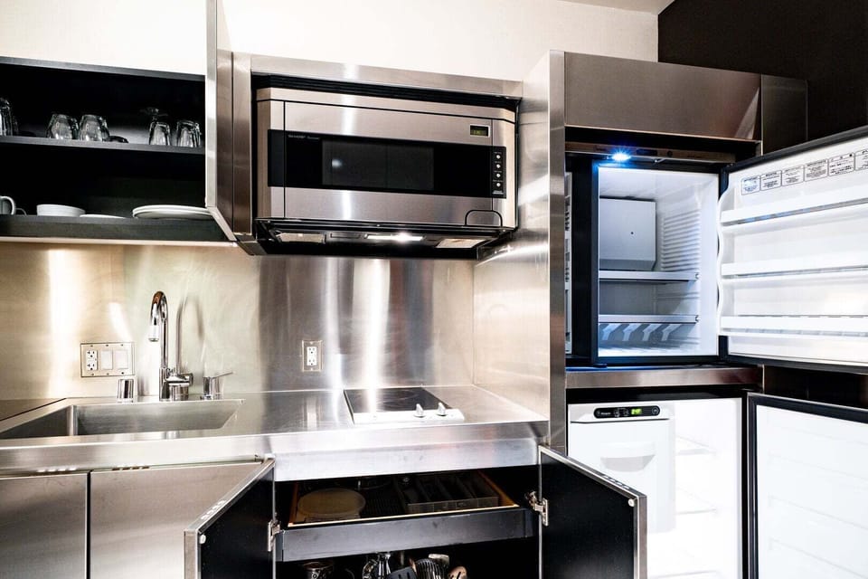 Stocked Kitchenette