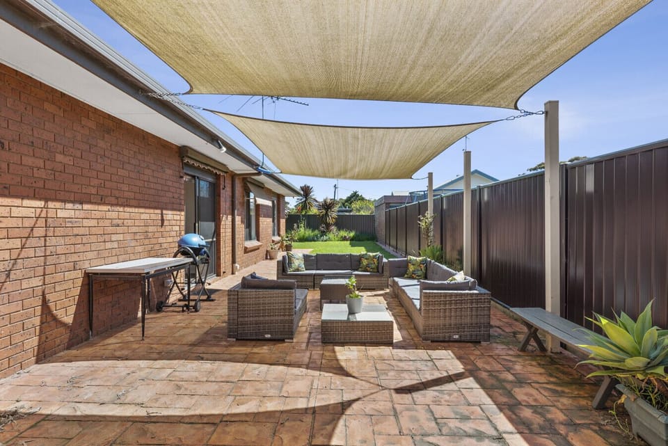 Enjoy sunny afternoons and easy evenings with outdoor seating and BBQ vibes.