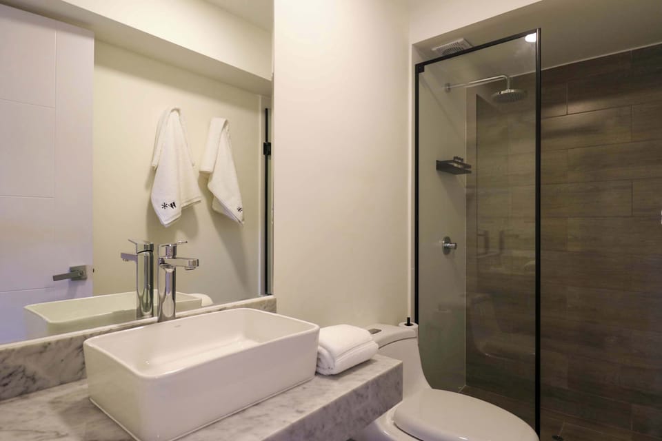 Bathroom with Shower