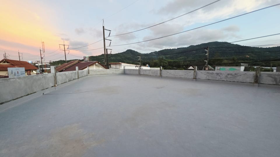 Rooftop terrace
