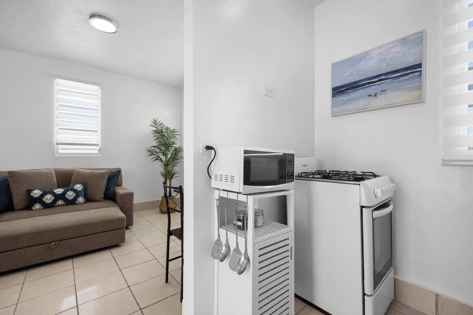 Bright, cozy living area