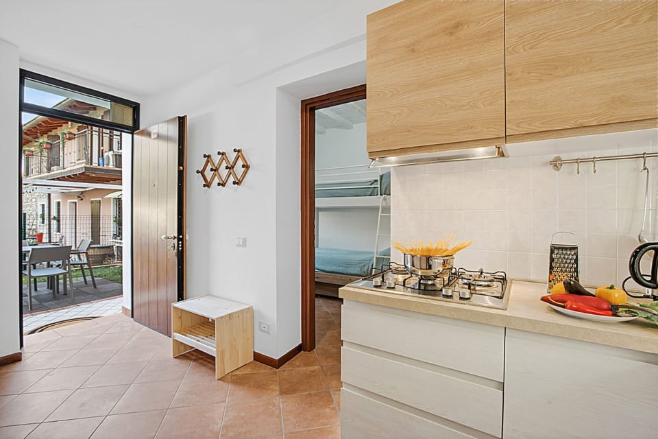 Kitchen and dining area