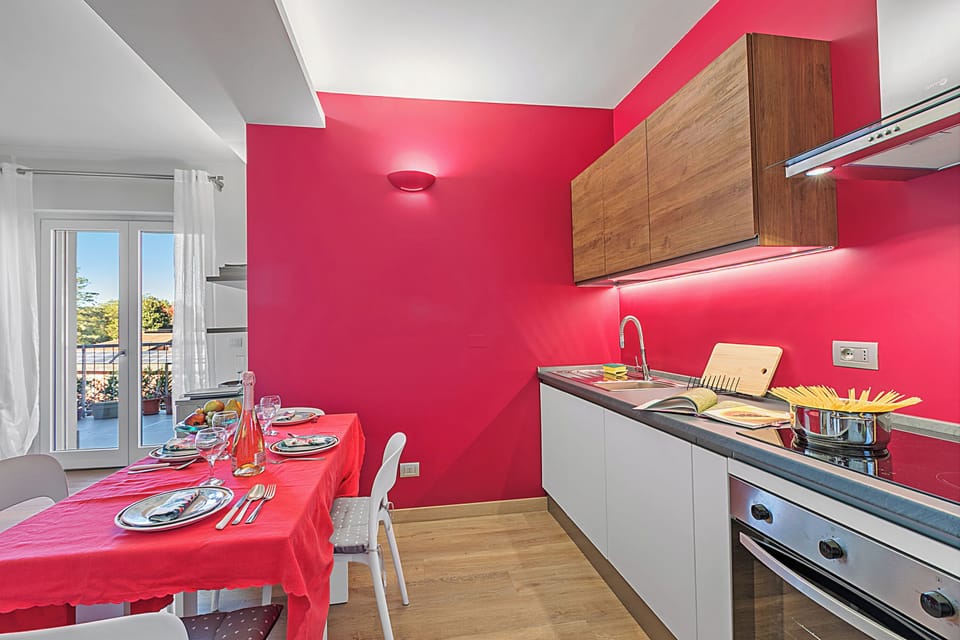 Kitchen and dining area
